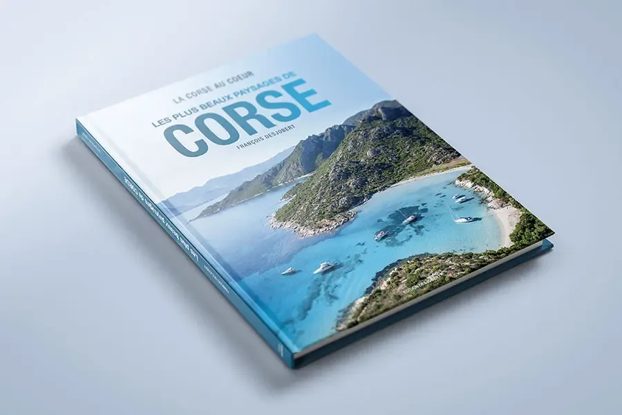 livre de photo de corse "les plus beaux paysages de corse"