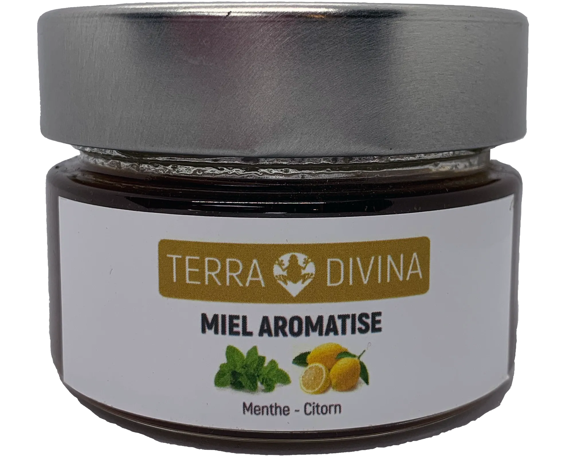 Miel aromatisé Aromiel digest (menthe poivrée/citron) 215g