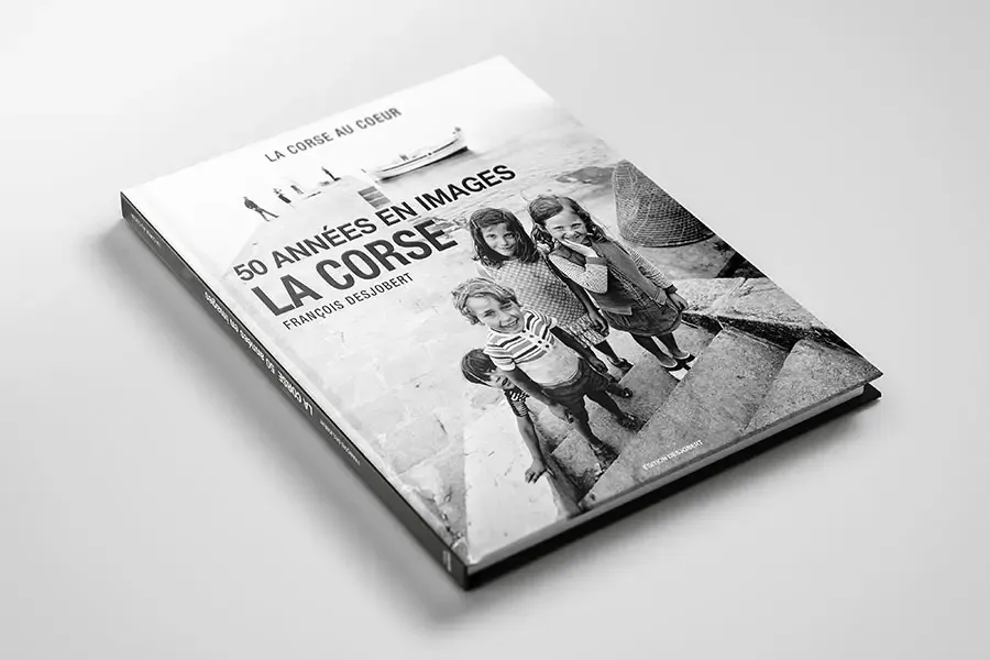 livre de photo de corse en image "50 années en image"